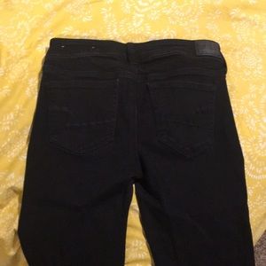 American eagle super super stretch X black jeans